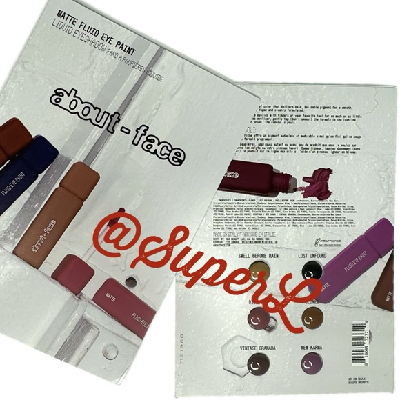 5/$15 All About Face Matte Fluid Eye Paint Eyeshadow Eye Shadow Dionysus Vintage - Picture 3 of 8